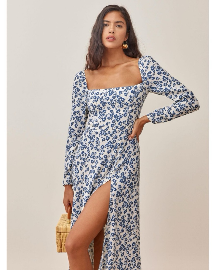 Reformation Sigmund Dress In Milanesa | Pickle