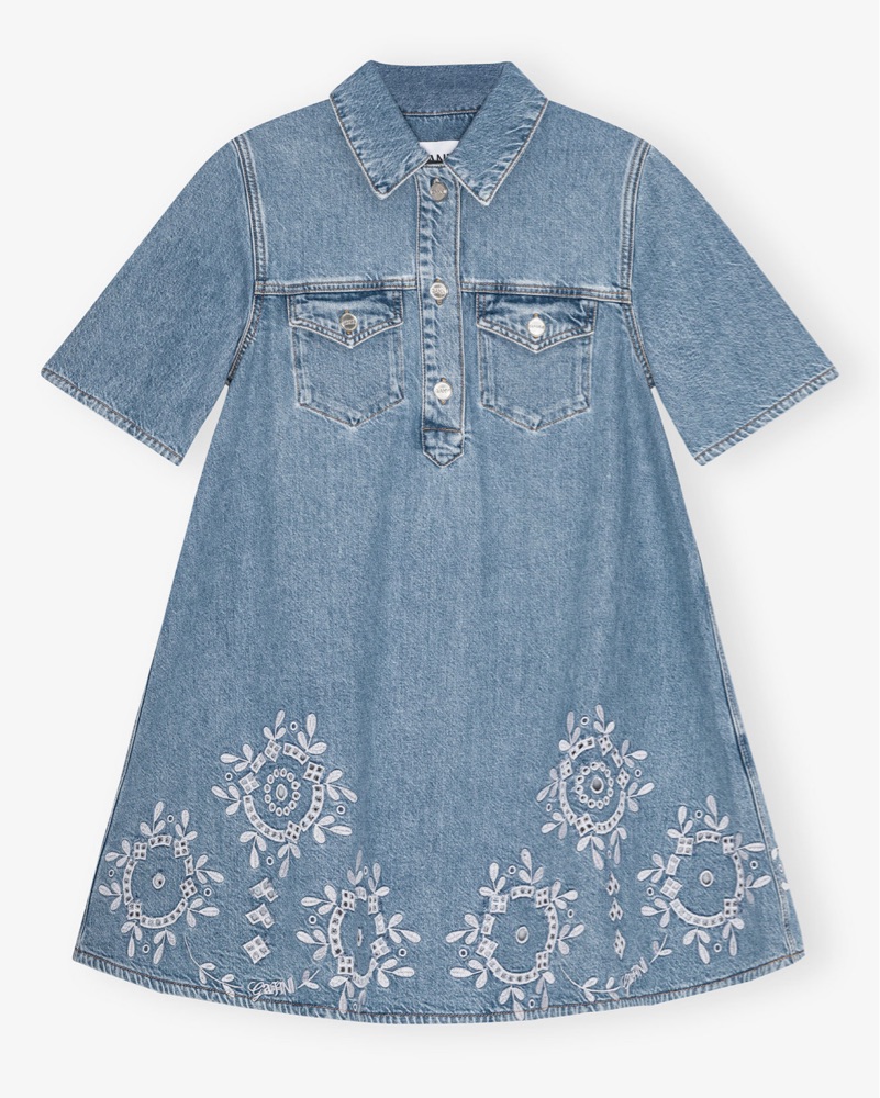 green denim dress for women Women's Piece Dyed with Frayed Hem – Wash Lab – washlabshop price_$20 - $30 Size:Shoe Size 8-12 PSD5534 Simple Off Shoulder Sequin
