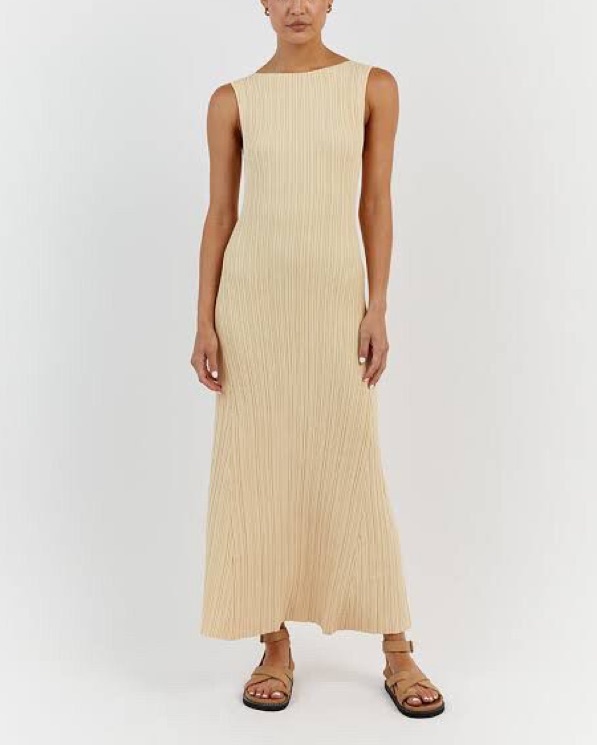 Dissh Ivy Knit Dress in Lemon by Dissh - Pickle