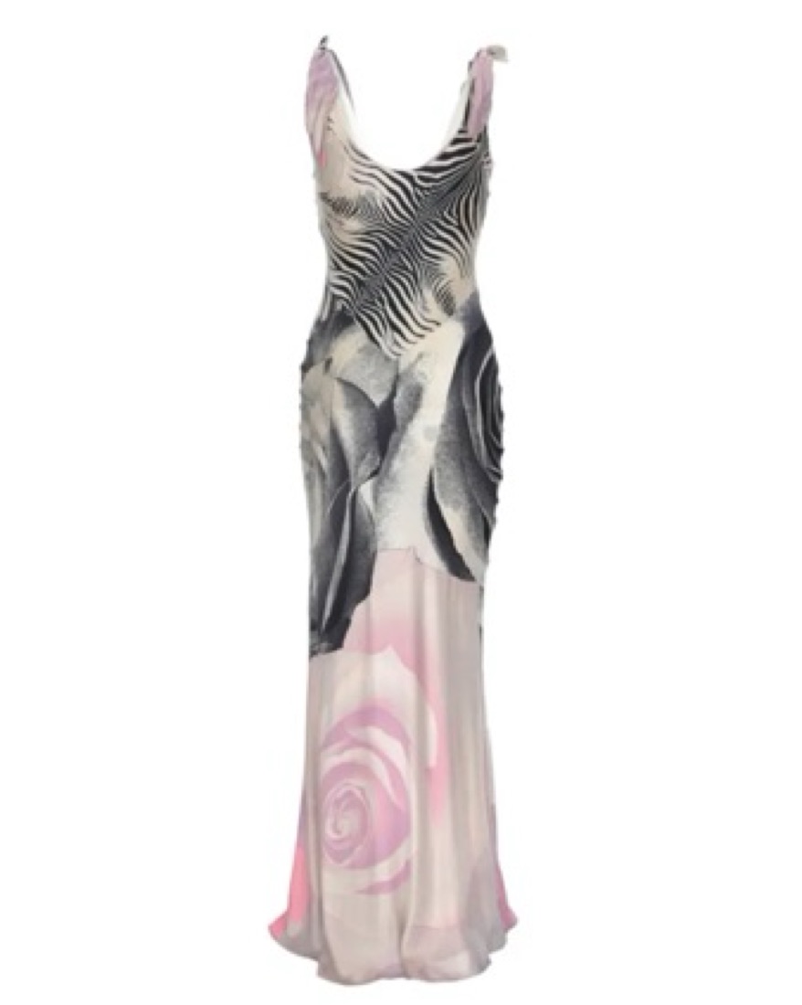 Roberto Cavalli Vintage Silk Dress by Roberto Cavalli - Pickle