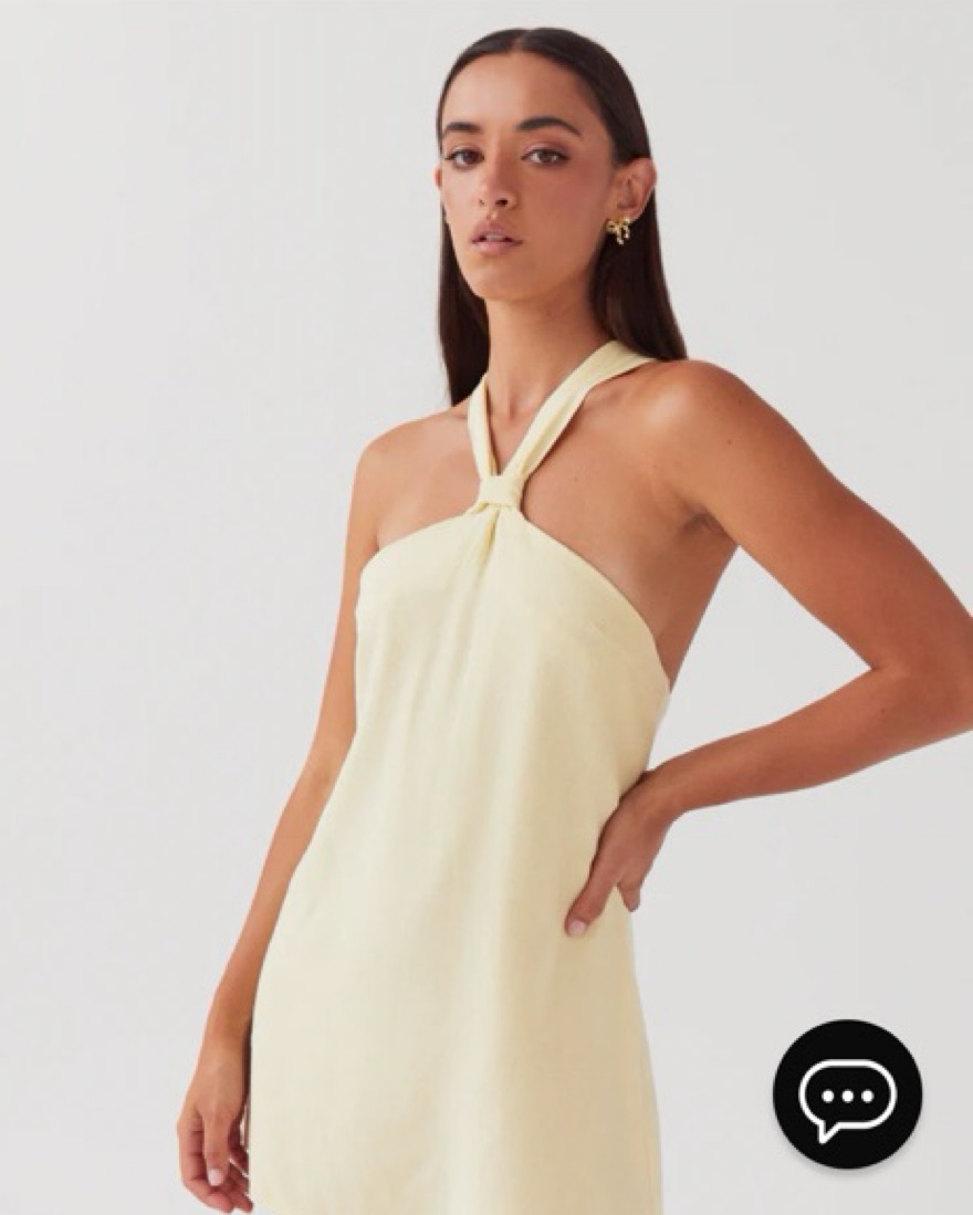 keira linen mini dress taylorahman on LTK