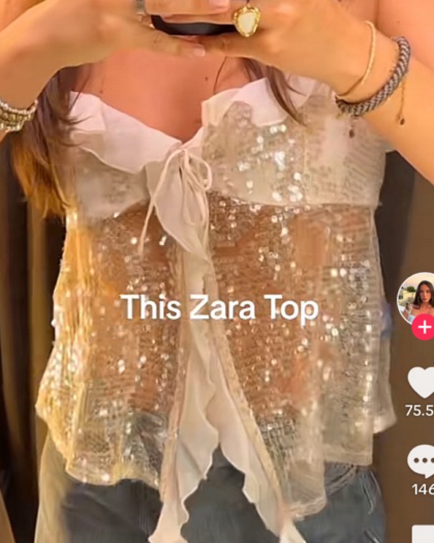 Sequin Zara Top | Pickle