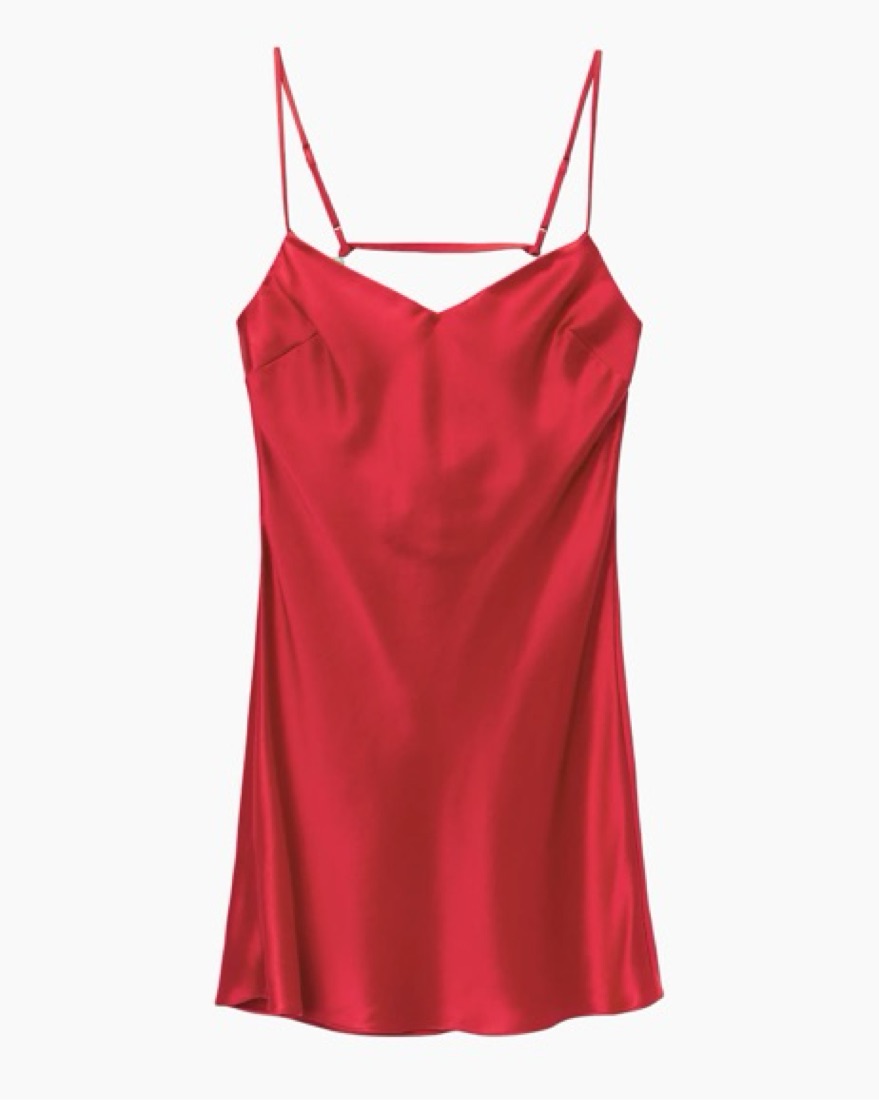 short red satin slip dress mini satin slip dress Red Satin Short Slip Dress   IRHAZ-parroquiadesanalbertomagno.com