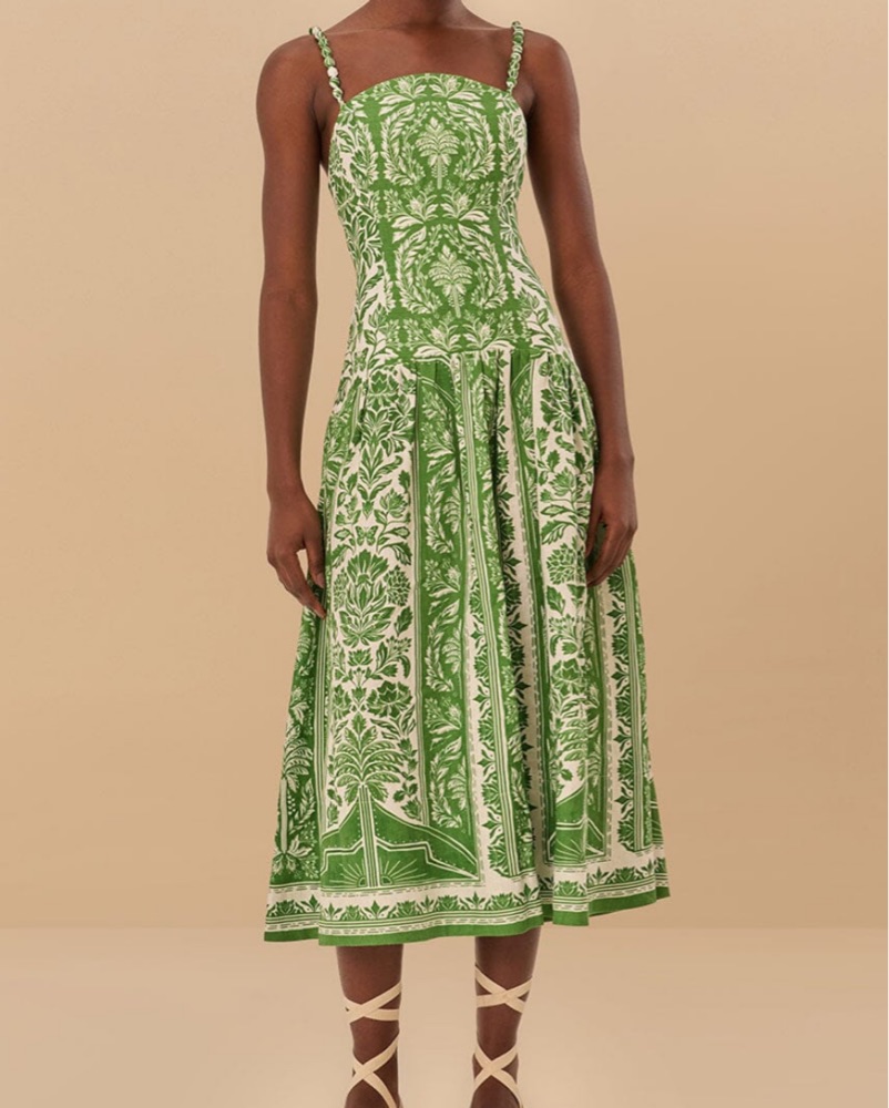 green linen midi dress Short Sleeve Swing Linen Midi Dress, Green Fit and Flare Linen Dress, Summer Womens Linen Dress with Pockets, Custom Dress, Xiaolizi 3663#