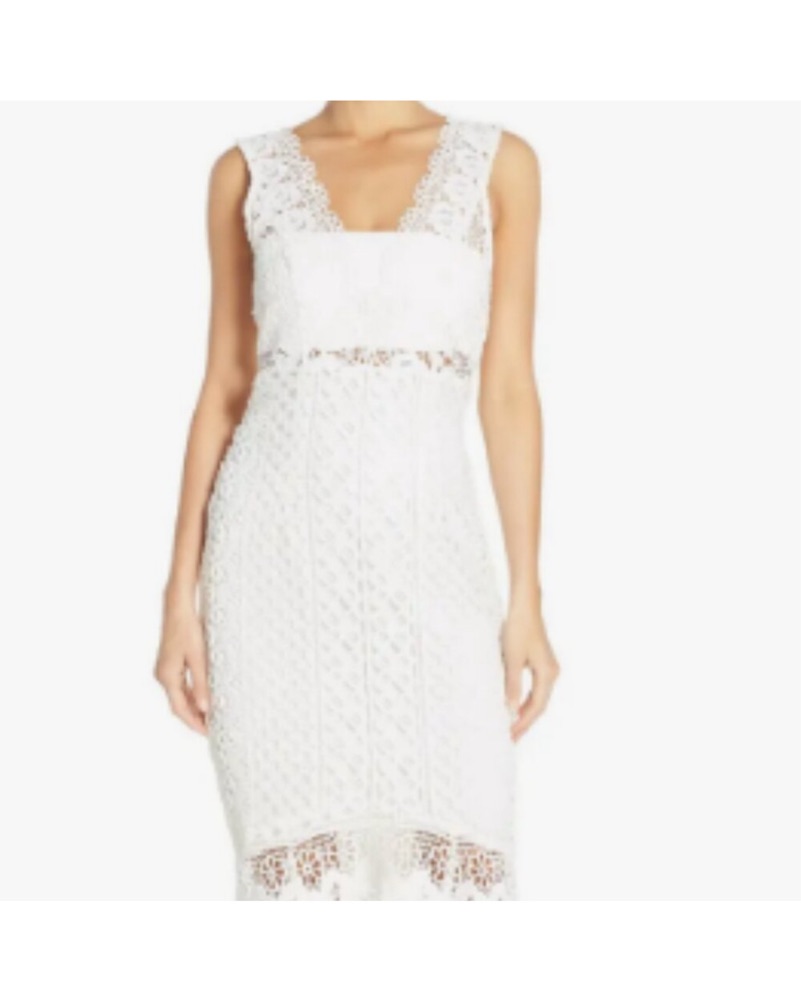 Bardot Mermaid Lace Midi Dress by Bardot - Pickle