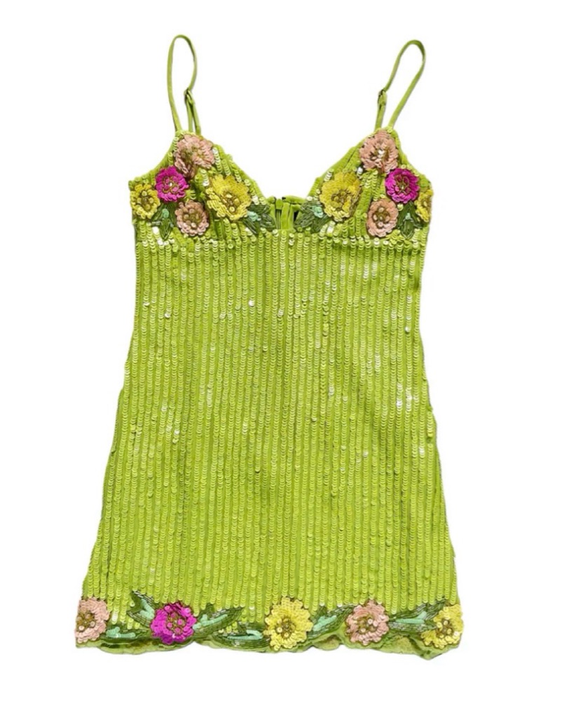 MAJORELLE Cal Embellished Mini Dress by Majorelle