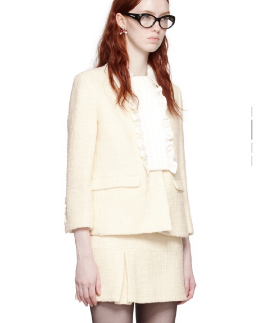 ジャケット・アウター muguet tailored school blazer/mini skirt muguet tailored school blazer/mini skirt