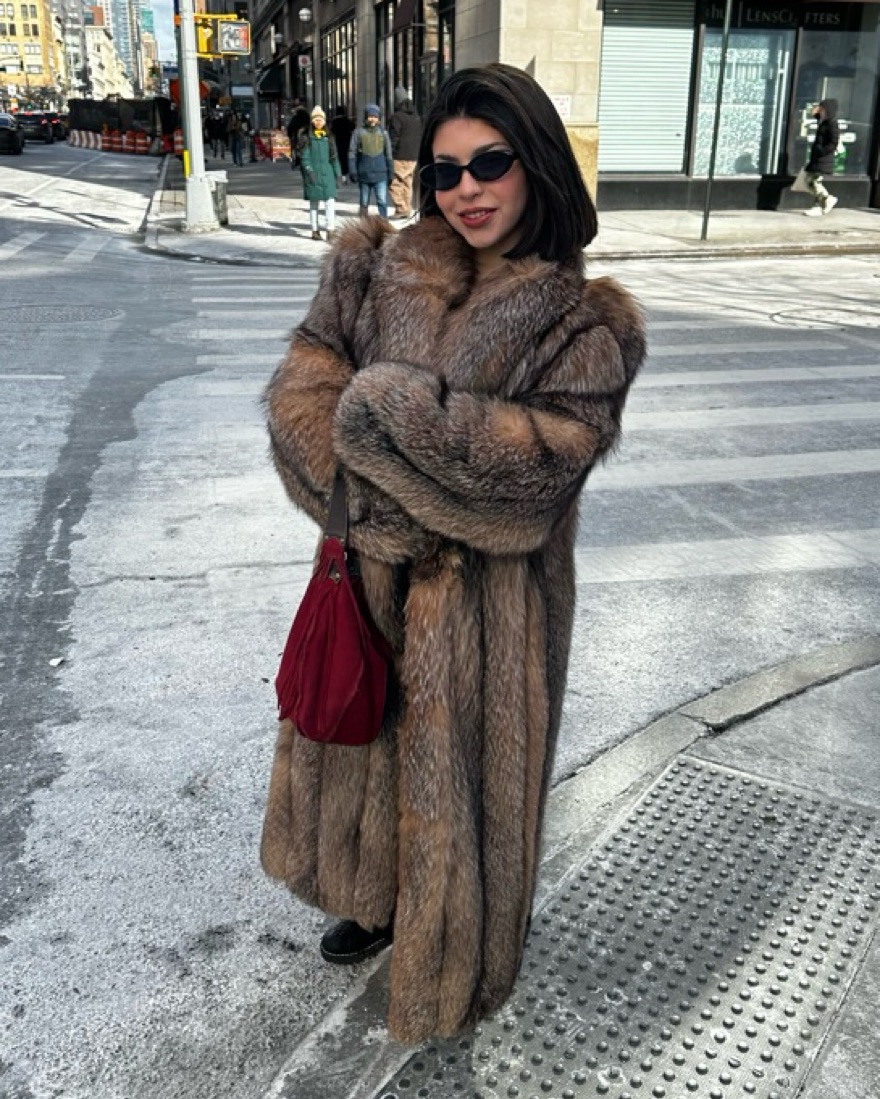 Fox Fur Coat by Vintage - Pickle