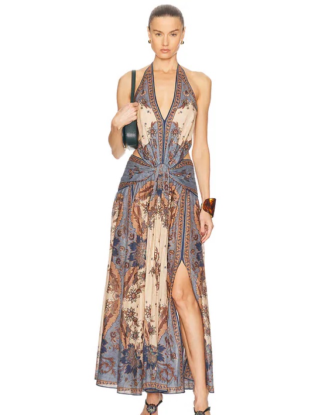 ZIMMERMANN ドレス Zimmerman Plunge Ascension Dress by Zimmermann - Pickle