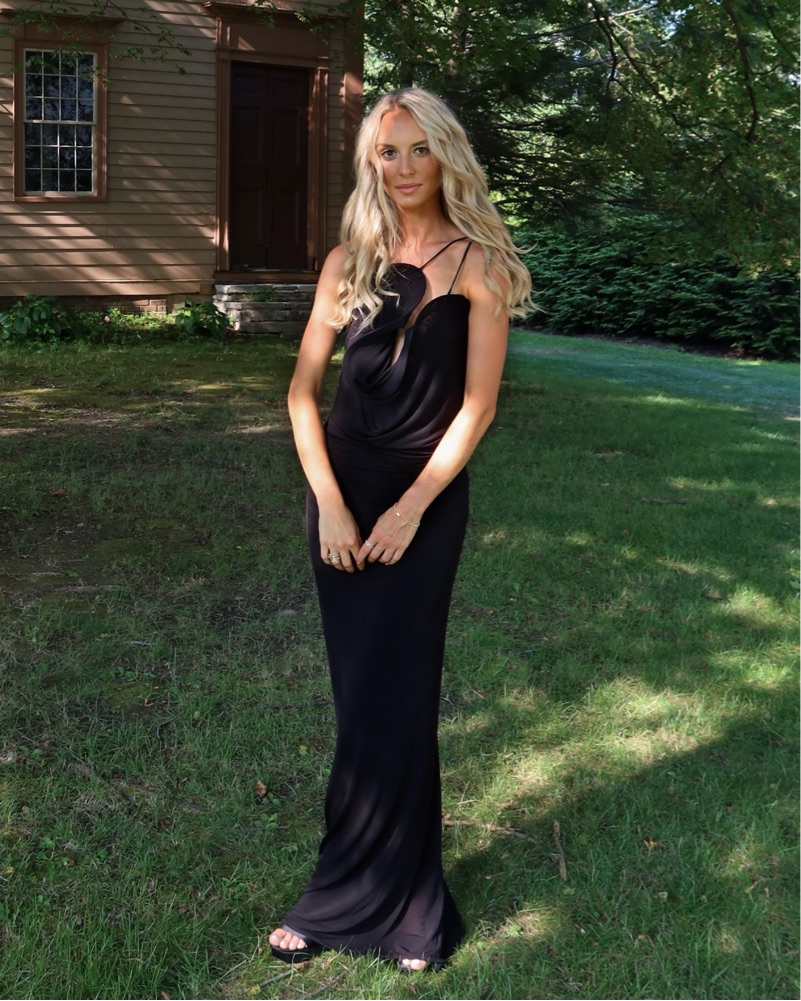 Chistopher Esber Wave Coil Dress by Christopher Esber - Pickle