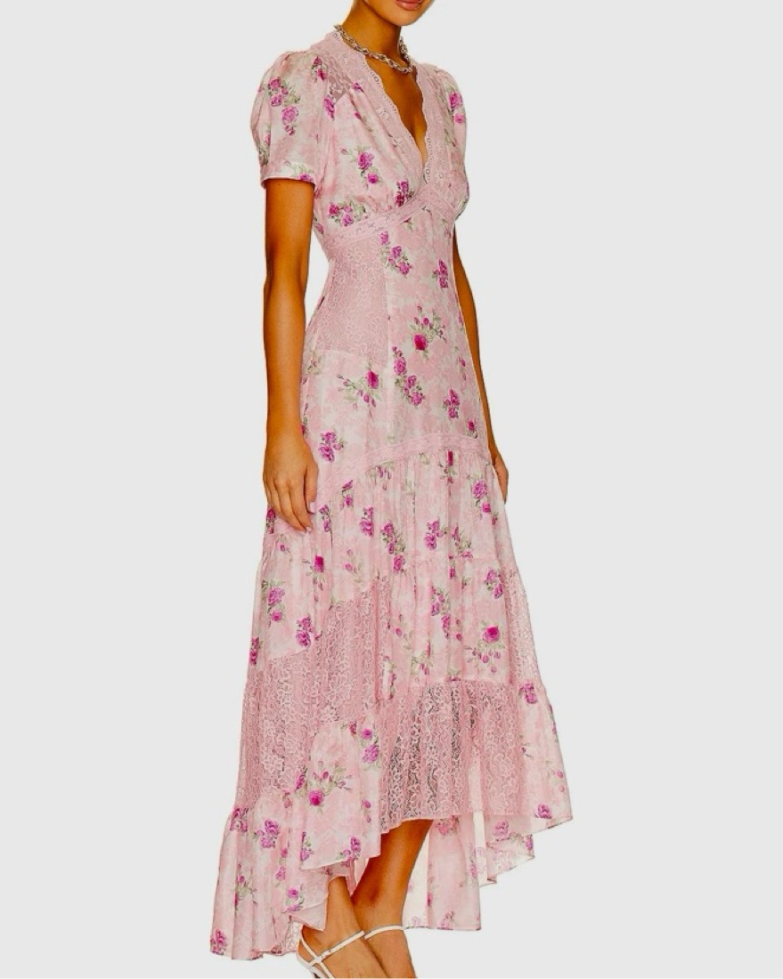 Loveshackfancy Tink Pink Floral Dress | Pickle