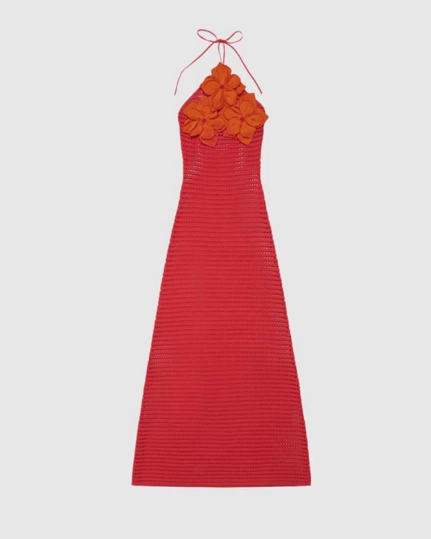 the wolf gang isola halter maxi dress The Wolf Gang
