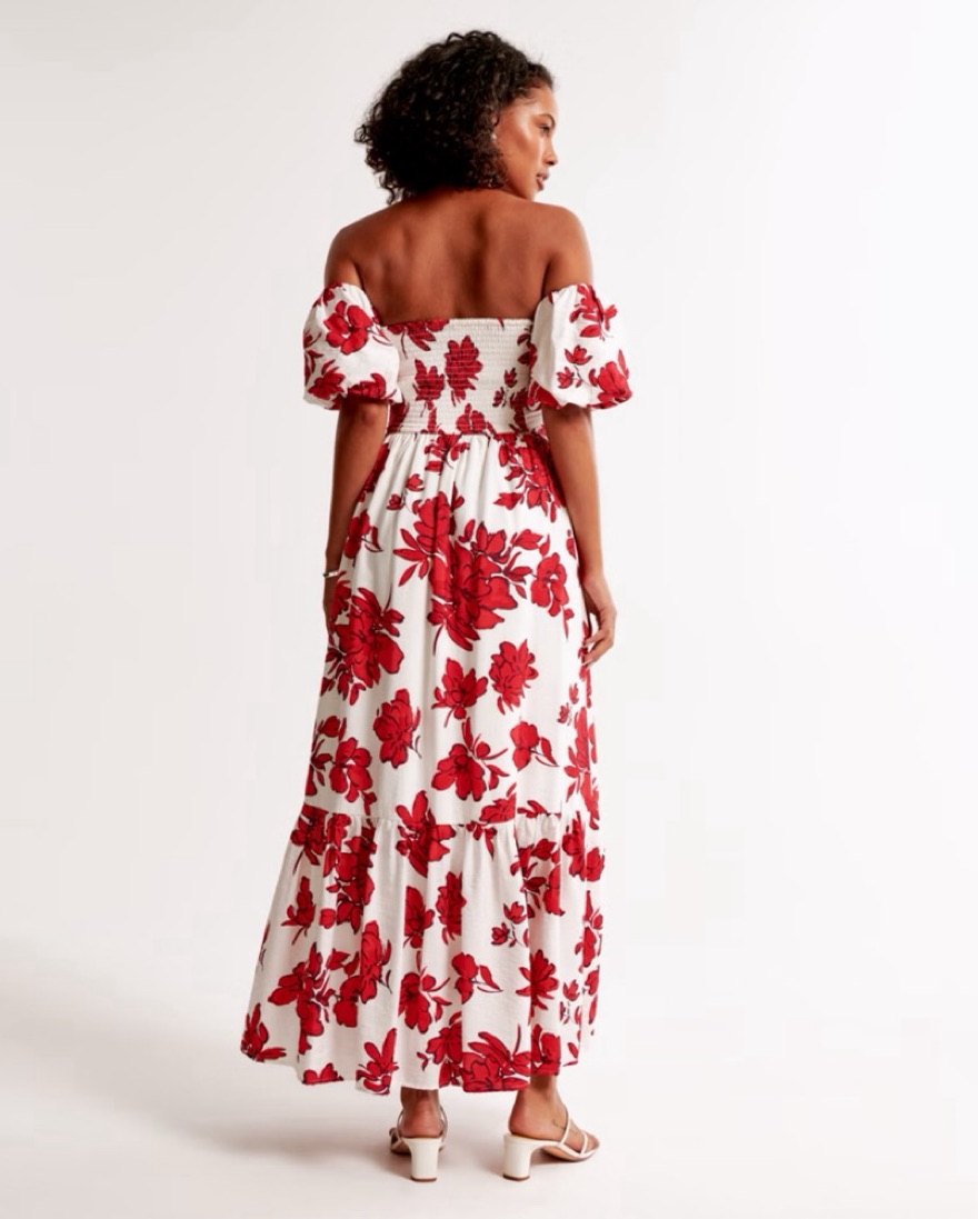 high low dress off the shoulder Chiffon Off the Shoulder Drape High Low Dress with Ruffle Hem