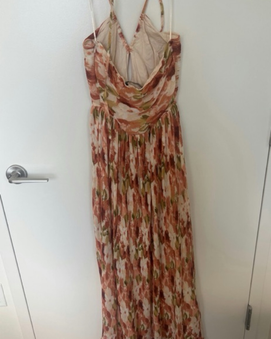 halter dress back Halter tie neck backless gown