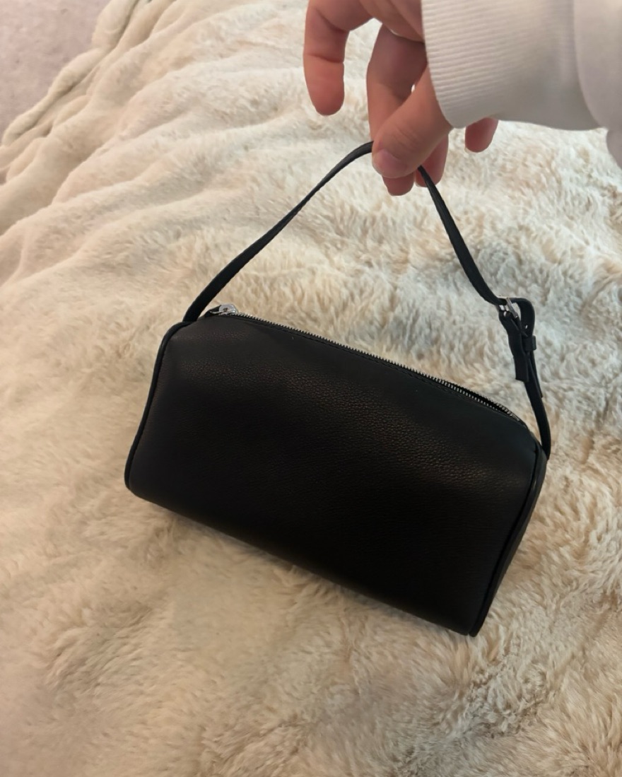 Row 90s bag black leather by The Row | Pickle