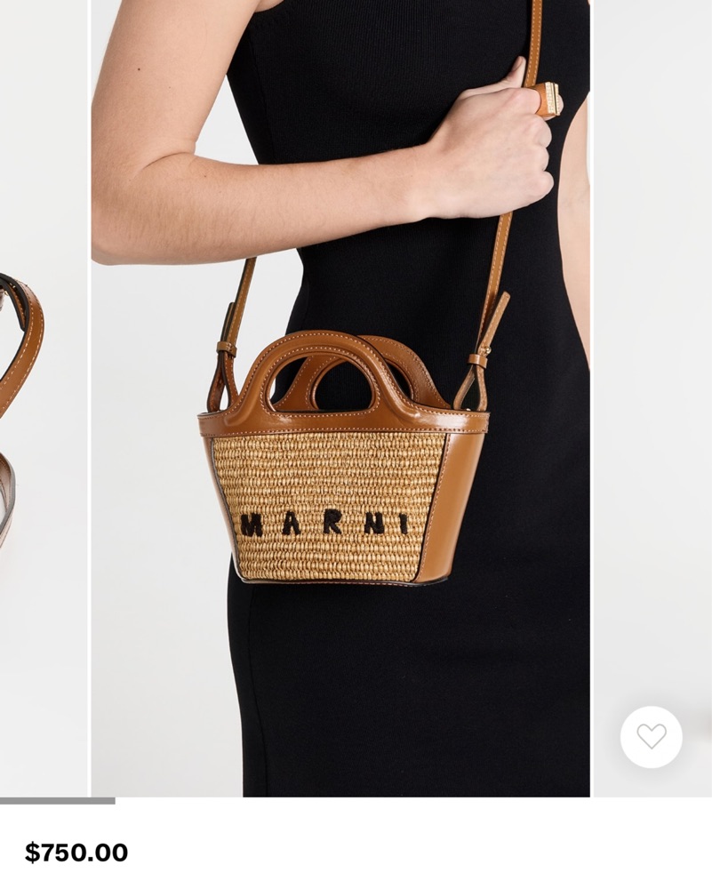 Marni Tropicalia Micro Tote - Raw Sienna by Marni - Pickle