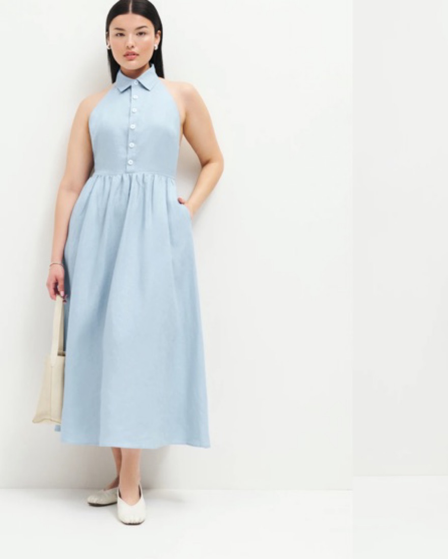 reformation tace linen dress Reformation Tace Linen Dress