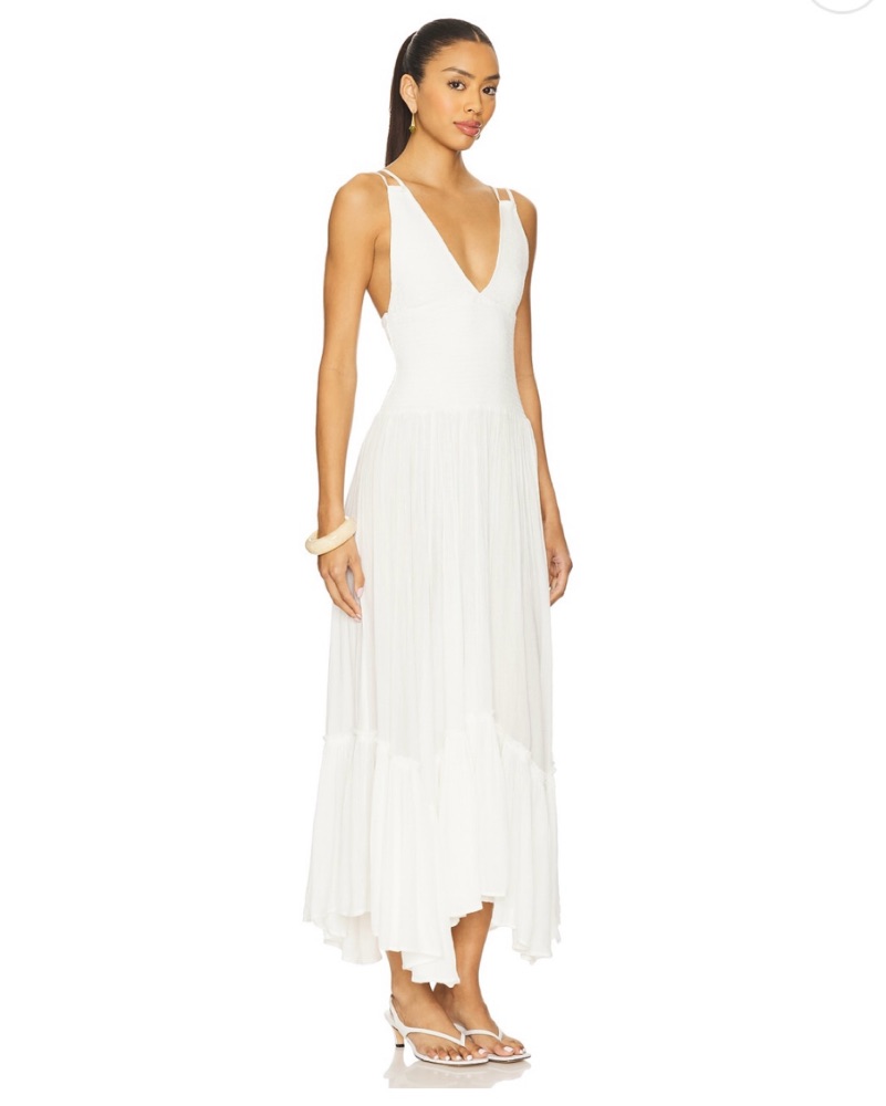Free People White Maxi Dress by Free People - Pickle