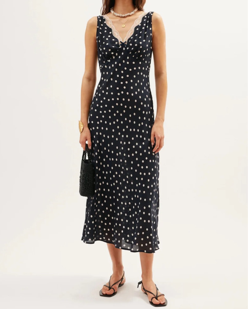 Polka Dot Maxi Dress | Pickle