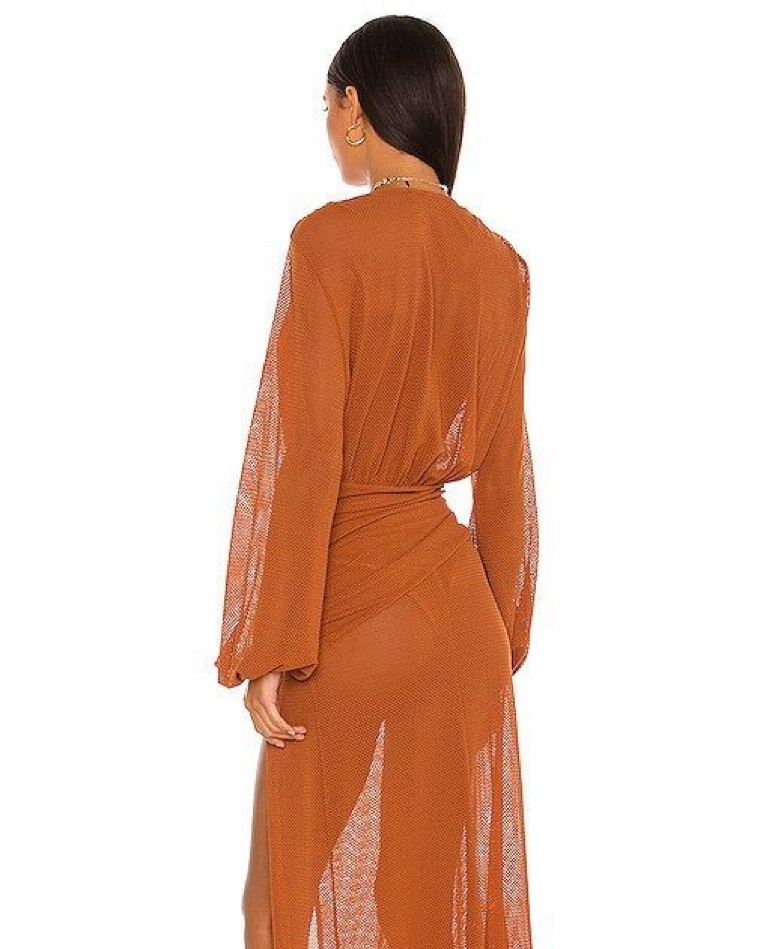 hazel brown dress Dark Brown Linen Button Front Dress - Mini Dresses
