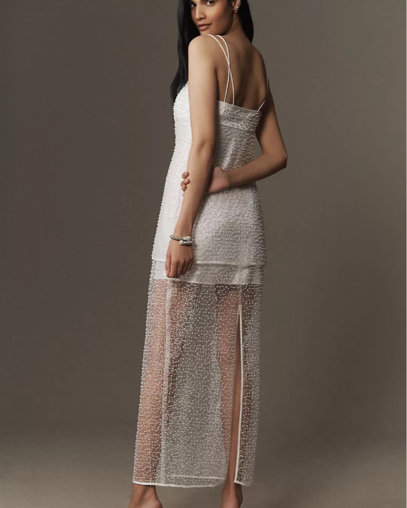 pearl dress sheer Esther Pearl