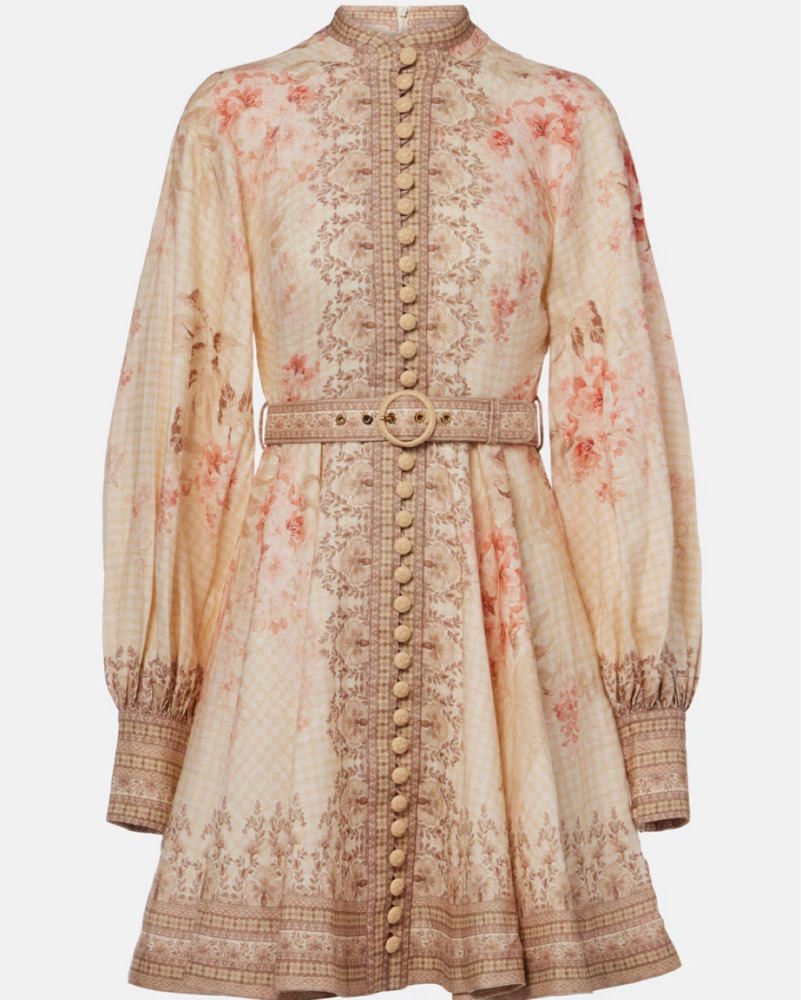 Zimmerman Illuminate Floral Mididress | Pickle