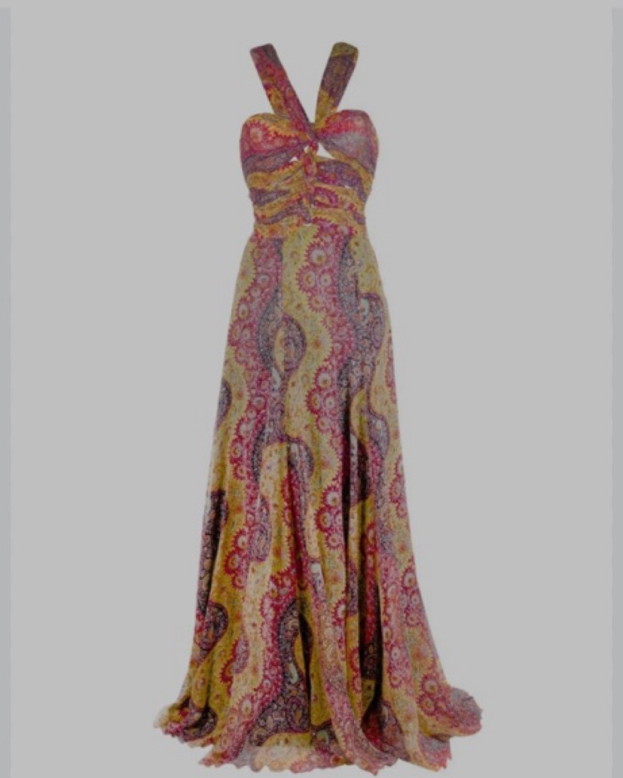 ワンピース ETRO SS25 Floral Paisley print dress (WRHA0070AK782 X0885) Etro Paisley Print Maxi Dress IT 42 (US 6) New With Tags | eBay