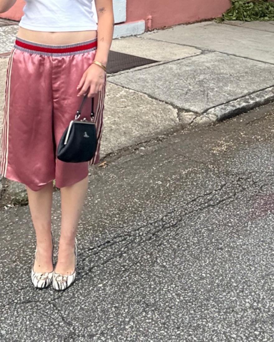 Gucci Pink Silky Shorts by Gucci - Pickle