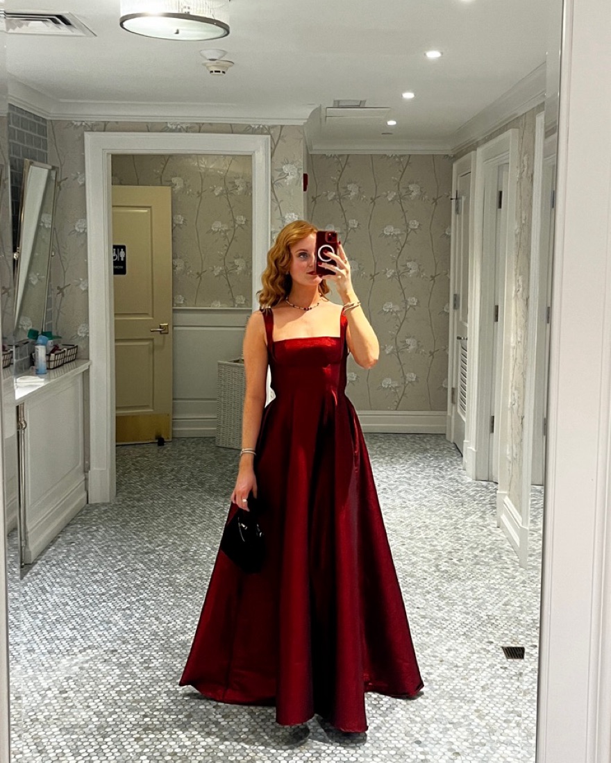 pink gowns & formal dresses Off the Shoulder High Split Prom Dress Dress PSK057 US10 / Custom Color in cups Reformation, Mykonos Preowned Wedding ethically made wedding dress Size:12-18 months (80)