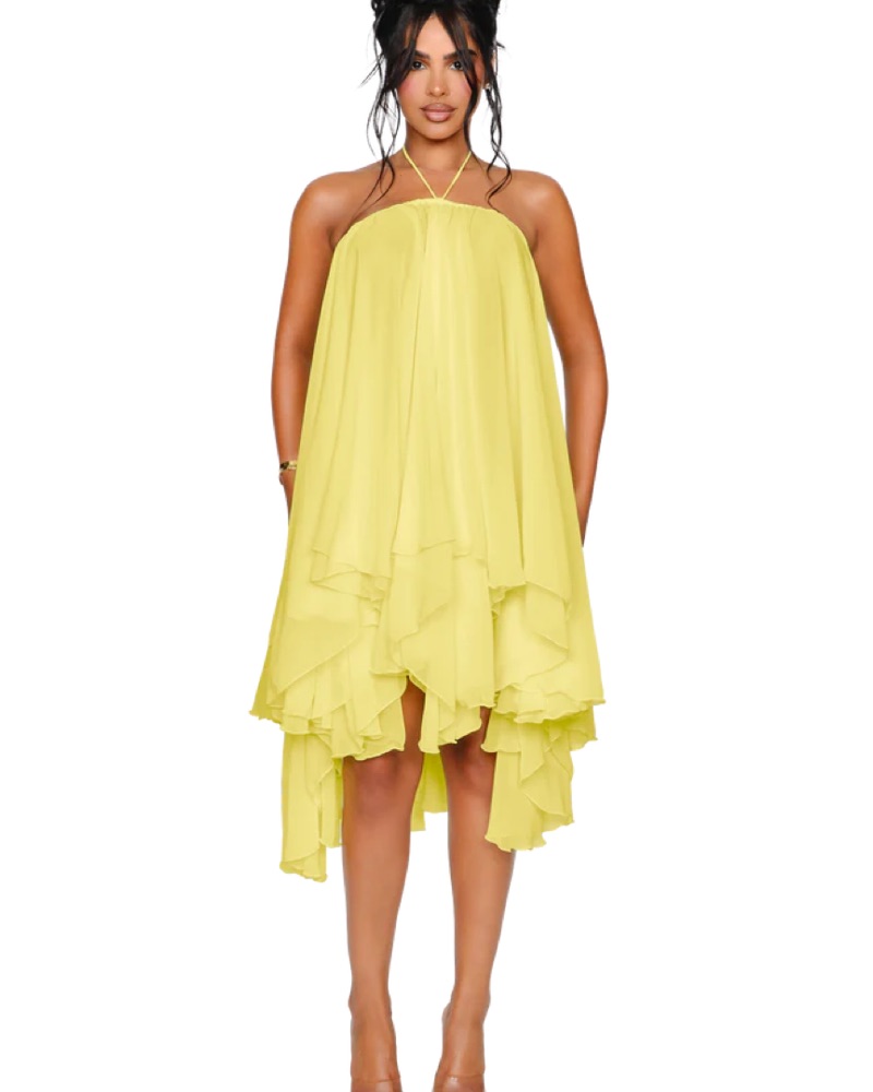 coucoo asymmetrical dress LABEL STORE main image 1