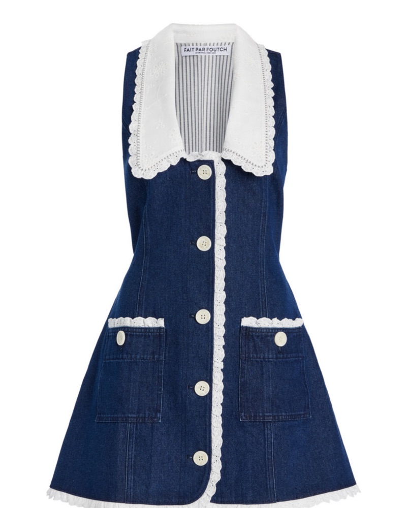 adrienna dress in denim Adrienna Dress