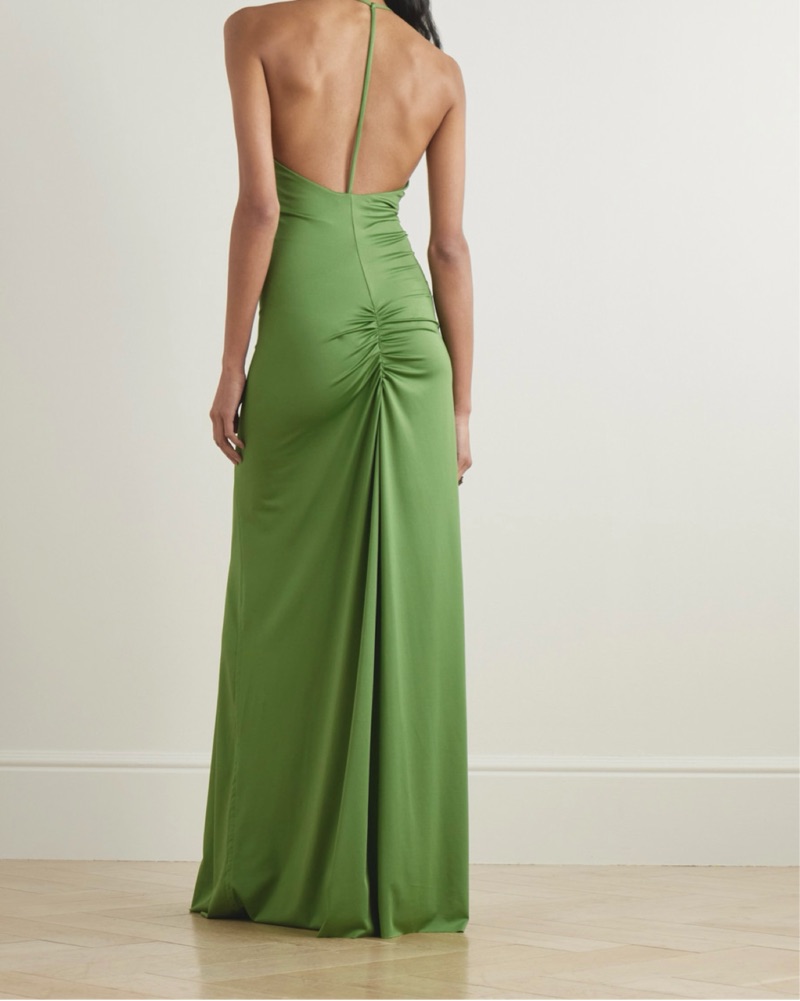 Green Victoria Beckham Gown by Victoria Beckham - Pickle