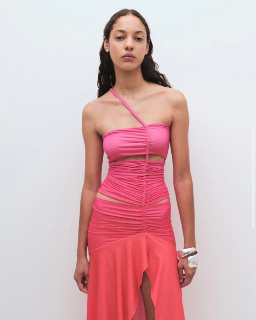 Gimaguas Alba Dress In Pink | Pickle