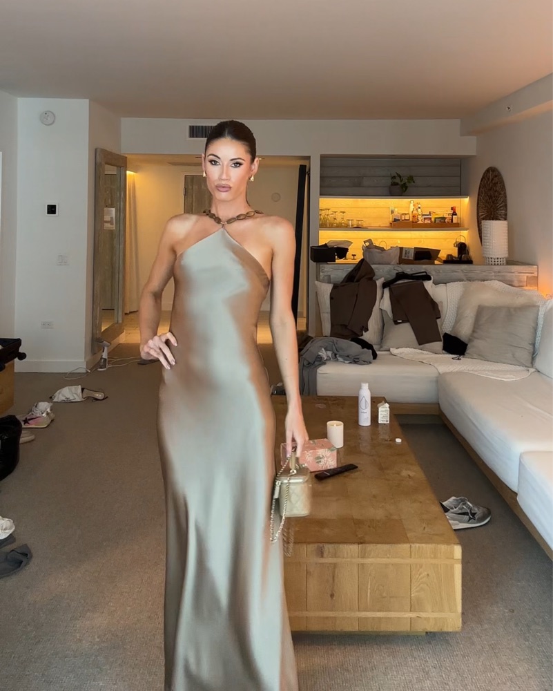 staud cadence dress brown Fitted Maxi Black and Gold Formal Prom Evening Dress EN5402 main image 0