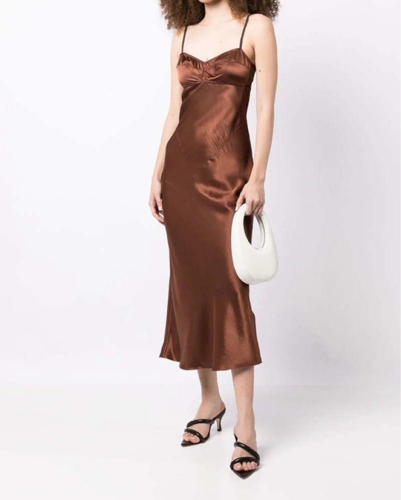 Anna October Waterlily Dress in Brown by Anna October - Pickle