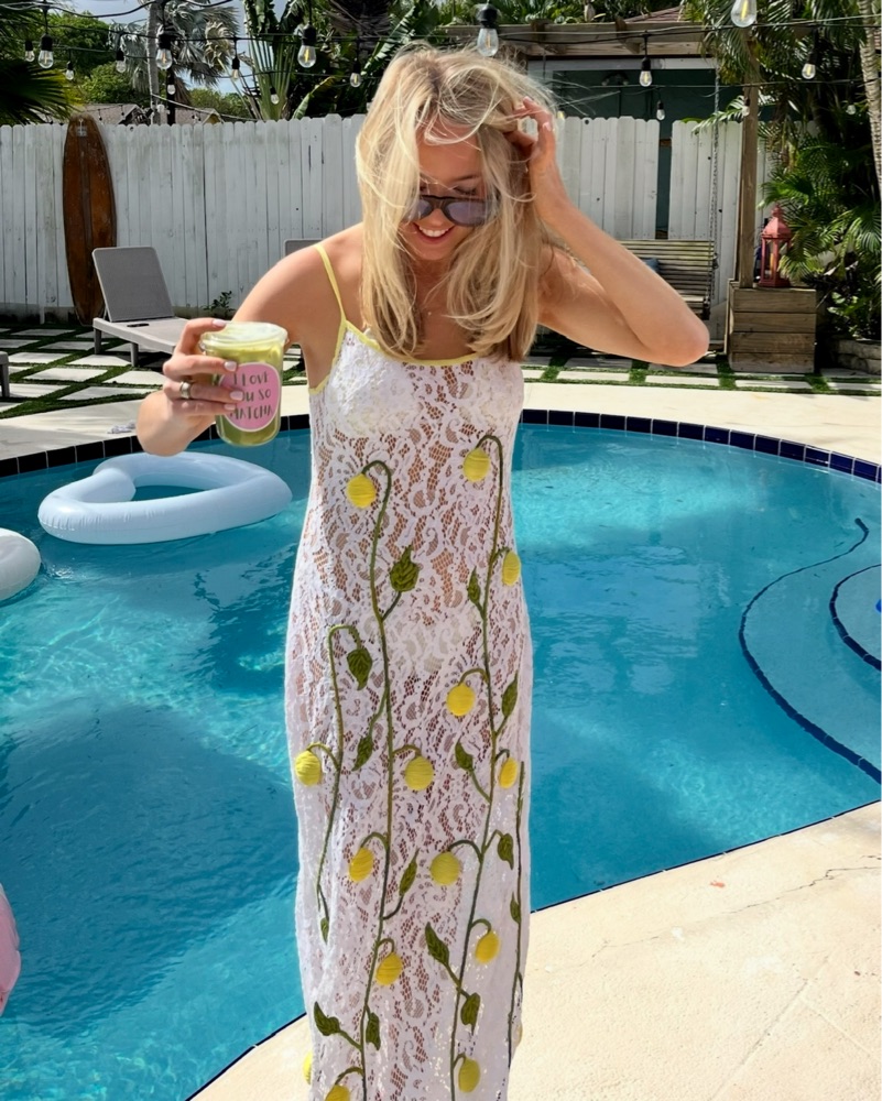 Under The Lemon Tree Dress by Leslie Amon - Pickle