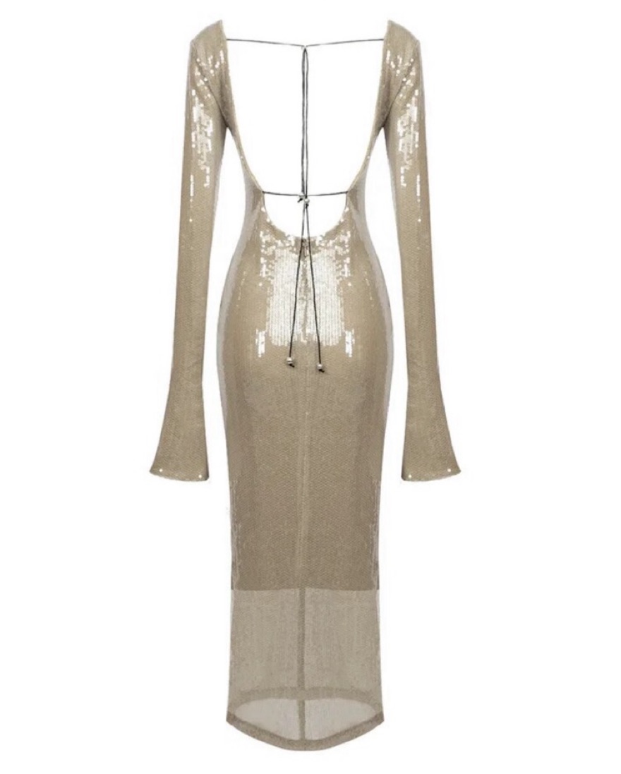 Hailey Bieber Dress by 16 Arlington - Pickle