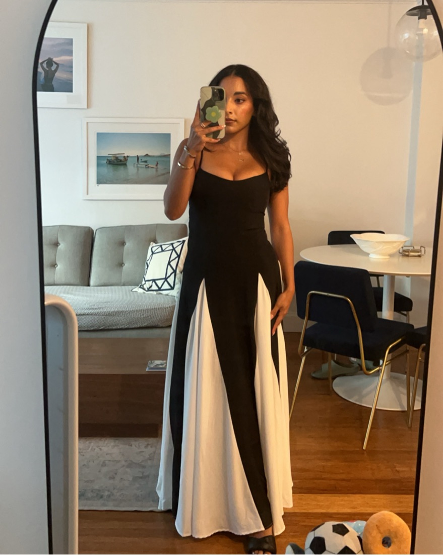 commense formal dresses Serendipity Frenchy Flowy Long Dress main image 1