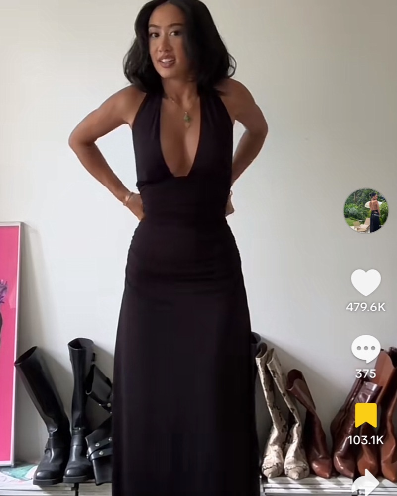Kookai Leni Maxi Dress In Black by Kookai - Pickle