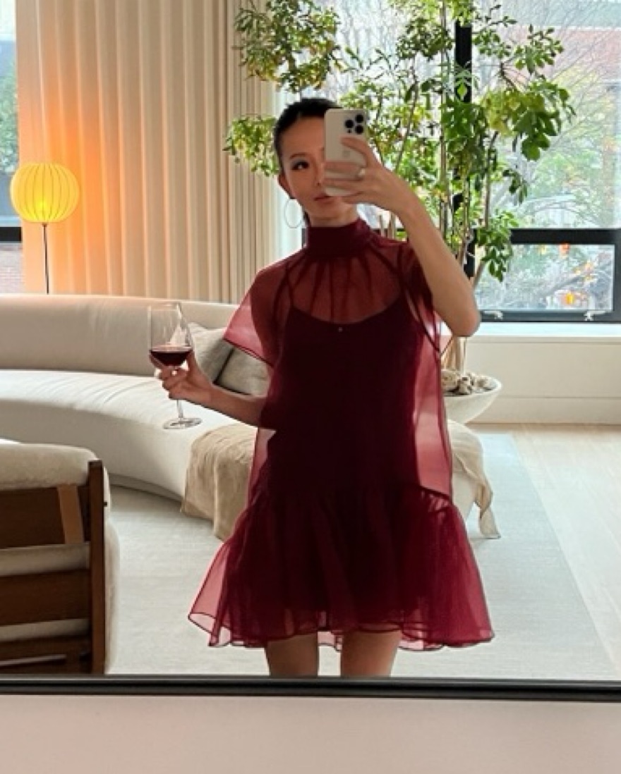 Simkhai Tiered Mini Dress by Jonathan Simkhai - Pickle
