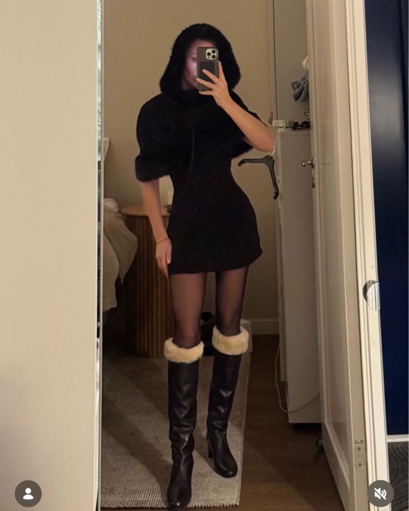 FULL OUTFIT - Toteme Boots + Shrug by Helsa - Pickle