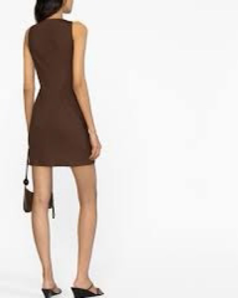 Brown Reformation Mini Dress by Reformation - Pickle