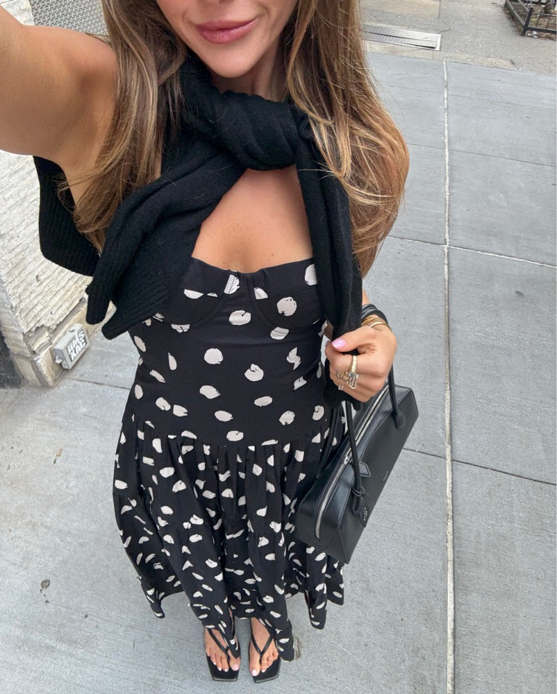 Cara Cara Polka Dot Santiago Dress by Cara Cara - Pickle
