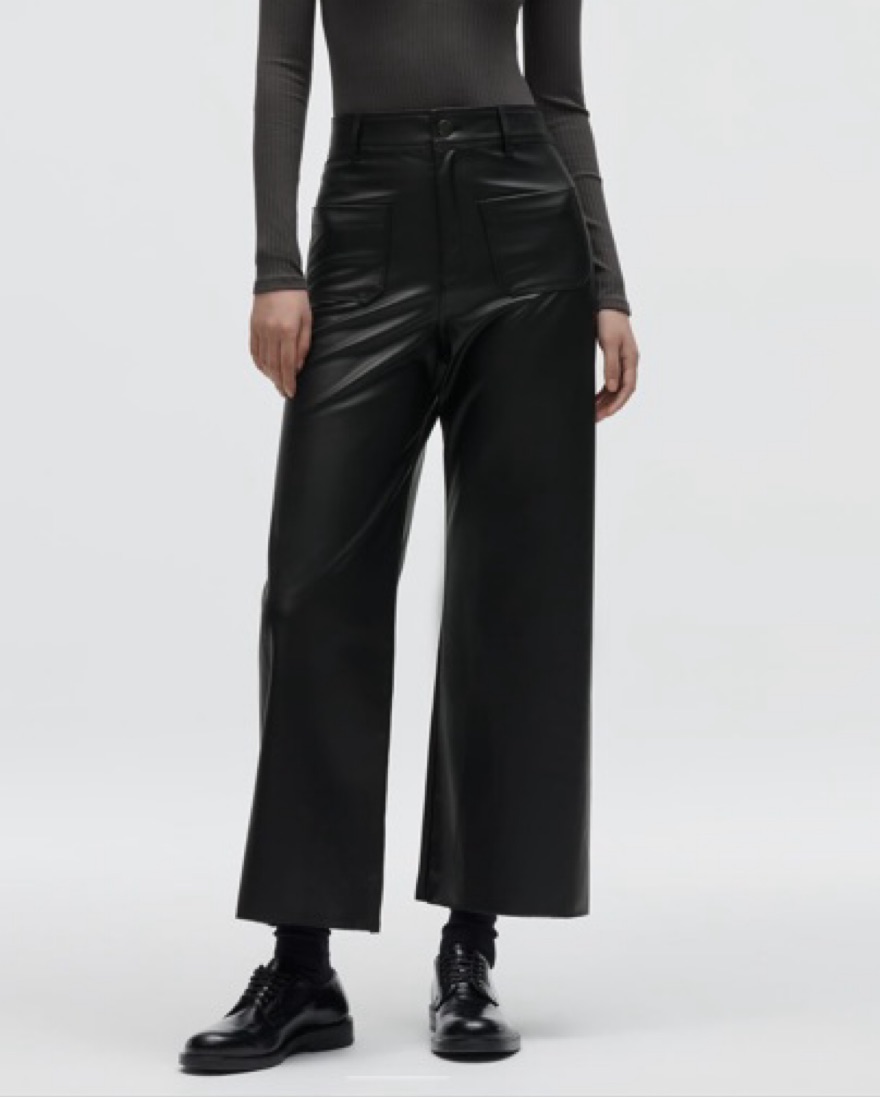 Zara: Marine Pant - Faux Leather Pants | Pickle