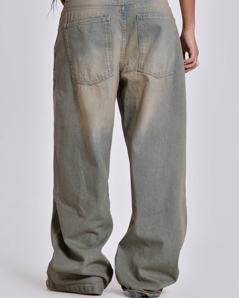 Jaded London Light Wash Colossus Jeans by Jaded London - Pickle