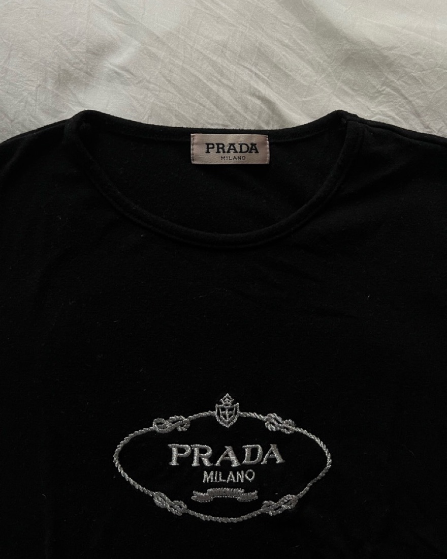 Vintage Prada T Shirt by Prada - Pickle