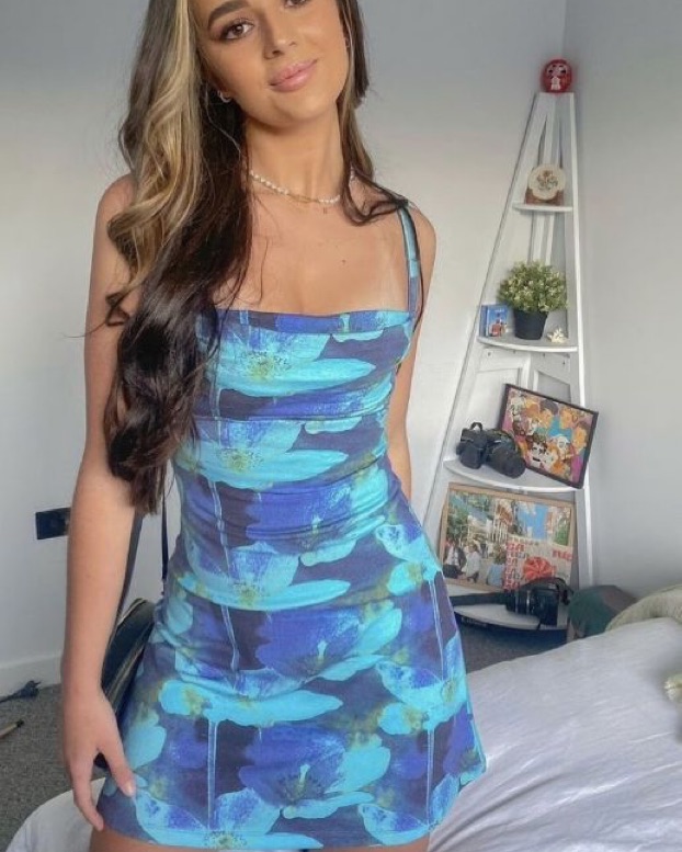 Miaou Ginger Dress - Azul by Miaou - Pickle
