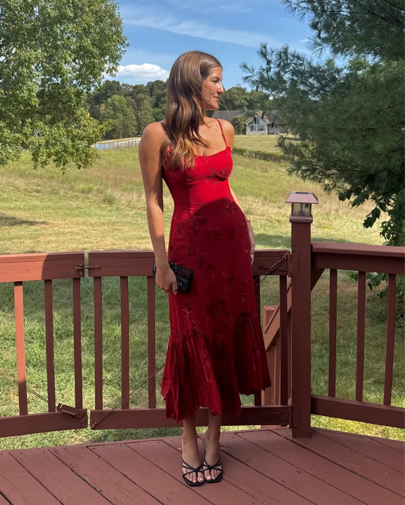 Reformation Aiko Dress by Reformation - Pickle