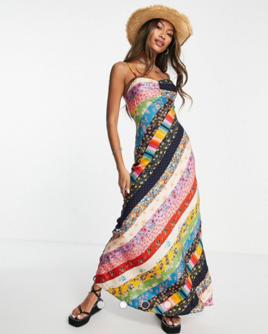 cocktail maternity maxi dress Maternity Maxi Dress with Off-Shoulder Pleats and Side Split