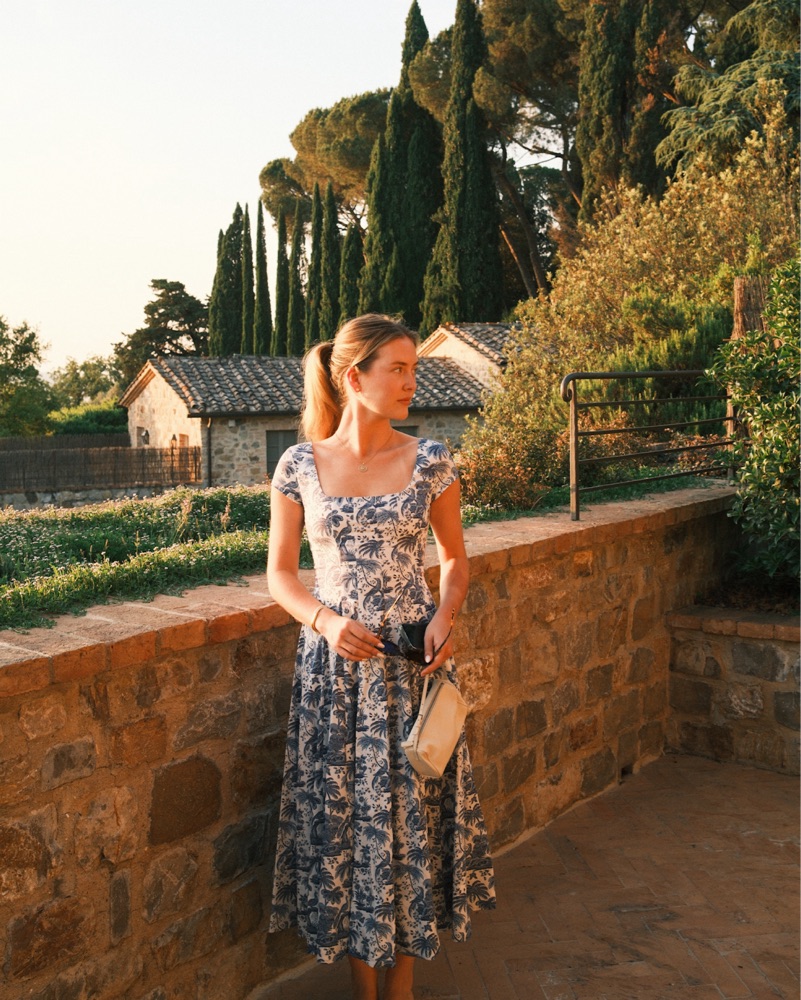 Staud Short Sleeve Wells Dress by Staud - Pickle